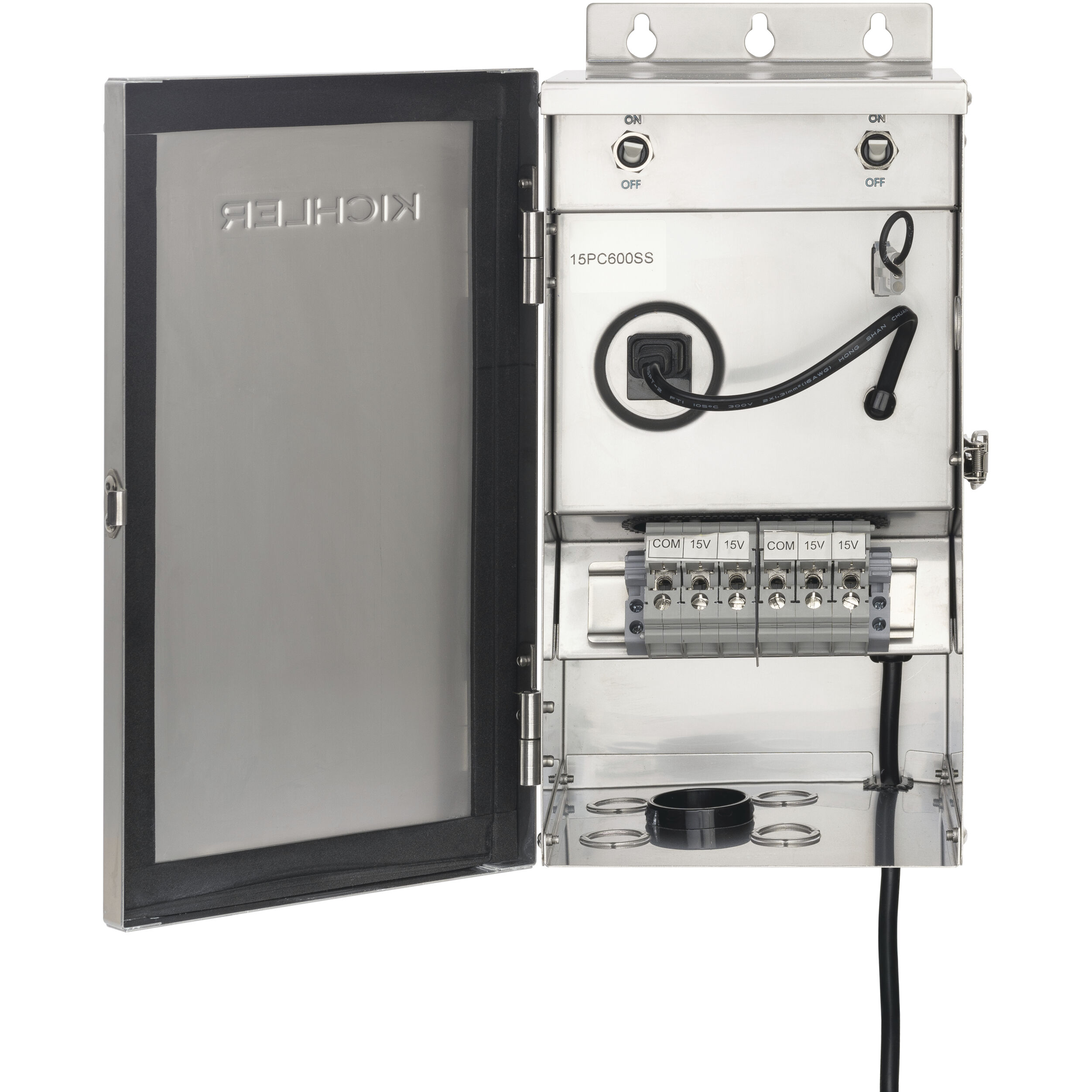 Pro Contractor Series 120 AC Stainless Steel Landscape 12V Transformer